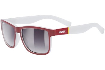 Sluneční brýle uvex lgl 39 Red Mat / White S3 Squared Červené