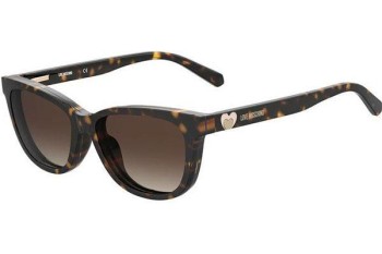 Brýle Love Moschino MOL052/CS 086/HA Cat Eye Havana