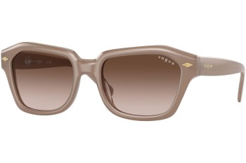 Sluneční brýle Vogue Eyewear VO5444S 300813 Squared Béžové