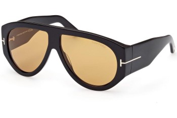 Sluneční brýle Tom Ford FT1044 01E Pilot Černé