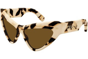 Sluneční brýle Gucci GG1294S 003 Cat Eye Havana