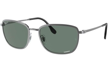 Sluneční brýle Ray-Ban RB3705 004/O9 Obdélníkové Stříbrné