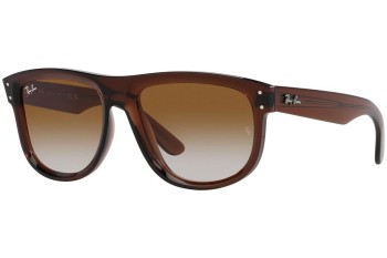 Sluneční brýle Ray-Ban Boyfriend Reverse RBR0501S 6709CB Squared Hnědé