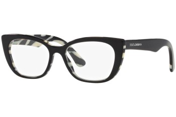 Brýle Dolce & Gabbana DX3357 3372 Cat Eye Černé