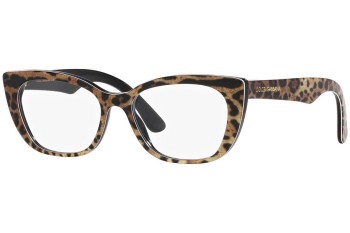 Brýle Dolce & Gabbana DX3357 3163 Cat Eye Havana