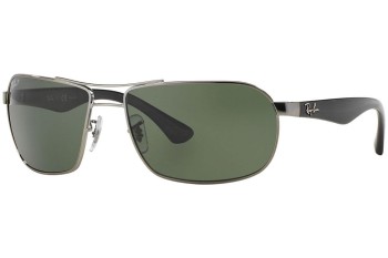 Sluneční brýle Ray-Ban RB3492 004/58 Polarized Pilot Stříbrné