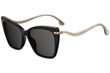 Sluneční brýle Jimmy Choo SELBY/G/S 807/M9 Polarized Oversize Černé