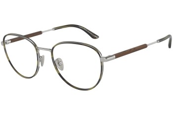 Brýle Giorgio Armani AR5137J 3045 Okrouhlé Stříbrné