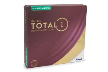 Denní Dailies TOTAL1 pre Astigmatizmus (90 čoček)