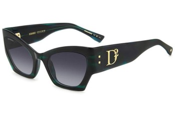 Sluneční brýle Dsquared2 D20132/S 6AK/9O Cat Eye Zelené