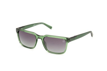 Sluneční brýle Timberland TB00008 95R Polarized Squared Zelené