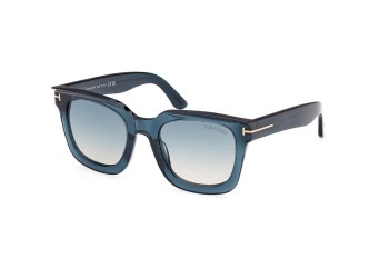 Sluneční brýle Tom Ford FT1115 92P Squared Modré