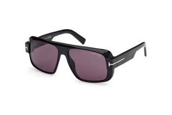 Sluneční brýle Tom Ford FT1101 01A Flat Top Černé