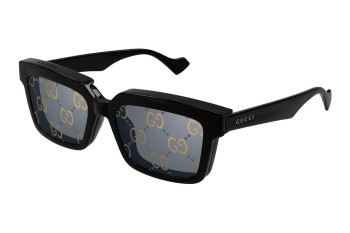 Sluneční brýle Gucci GG1543S 001 Obdélníkové Černé