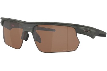 Sluneční brýle Oakley OO9400-04 Polarized Obdélníkové Zelené