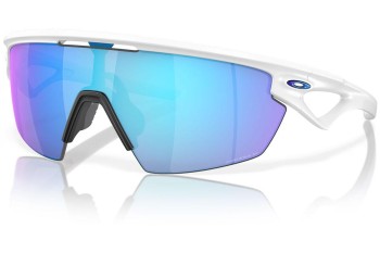 Sluneční brýle Oakley Sphaera OO9403-02 Polarized Jednolité | Shield Bílé