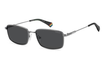 Sluneční brýle Polaroid PLD6227/S/X KJ1/M9 Polarized Obdélníkové Šedé