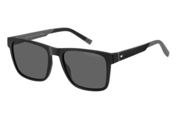 Sluneční brýle Tommy Hilfiger TH2144/S 08A/M9 Polarized Obdélníkové Černé