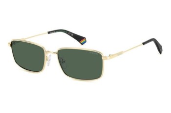 Sluneční brýle Polaroid PLD6227/S/X J5G/UC Polarized Obdélníkové Zlaté