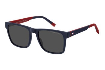 Sluneční brýle Tommy Hilfiger TH2144/S 8RU/IR Obdélníkové Modré