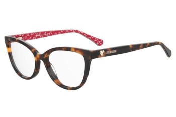 Brýle Love Moschino MOL640 2VM Cat Eye Havana