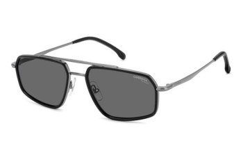 Sluneční brýle Carrera CARRERA338/S V81/M9 Polarized Pilot Šedé