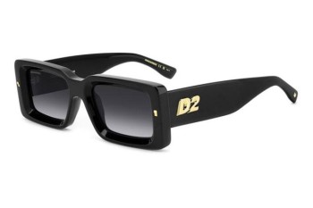 Sluneční brýle Dsquared2 D20142/S 807/9O Obdélníkové Černé