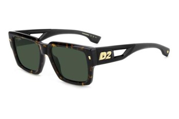 Sluneční brýle Dsquared2 D20143/S 086/QT Obdélníkové Havana