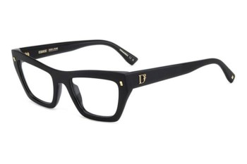 Brýle Dsquared2 D20153 807 Obdélníkové Černé