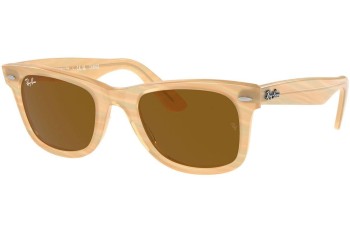 Sluneční brýle Ray-Ban Wayfarer Change Collection RB2140 140833 Squared Hnědé