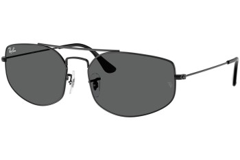 Sluneční brýle Ray-Ban RB3845 002/B1 Obdélníkové Černé