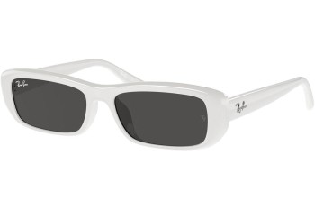 Sluneční brýle Ray-Ban RB4436D 677287 Squared Bílé