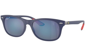 Sluneční brýle Ray-Ban RB4607M F604H0 Polarized Squared Modré