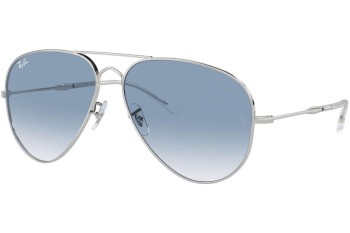 Sluneční brýle Ray-Ban RB3825 003/3F Pilot Stříbrné