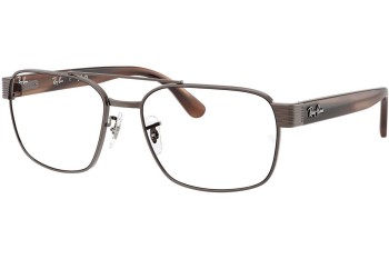 Brýle Ray-Ban RX3751V 3182 Squared Hnědé