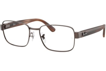 Brýle Ray-Ban RX6529 3182 Squared Hnědé