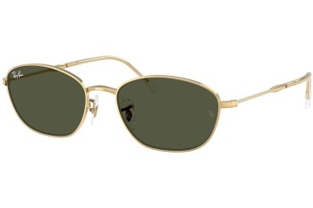 Sluneční brýle Ray-Ban RB3749 001/31 Obdélníkové Zlaté