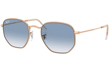 Sluneční brýle Ray-Ban Hexagonal RB3548 92023F Pilot Zlaté