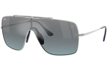 Sluneční brýle Ray-Ban RB3697M F104Y0 Jednolité | Shield Stříbrné