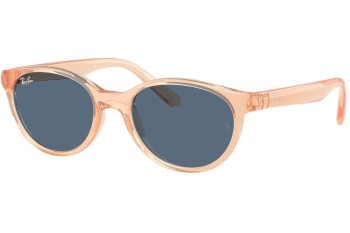 Sluneční brýle Ray-Ban Junior RJ9080S 717080 Okrouhlé Oranžové