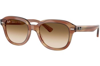 Sluneční brýle Ray-Ban Erik RB4398 140351 Squared Hnědé