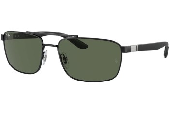 Sluneční brýle Ray-Ban RB3737 002/71 Obdélníkové Černé