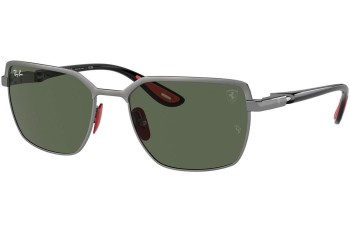 Sluneční brýle Ray-Ban RB3743M F09971 Squared Šedé