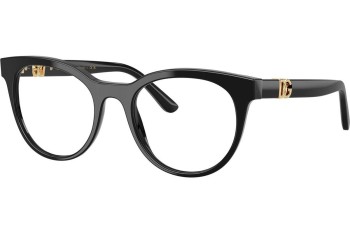 Brýle Dolce & Gabbana DG3399 501 Okrouhlé Černé