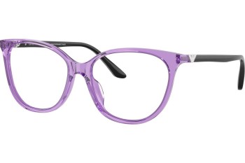 Brýle Emporio Armani EA3249U 6197 Squared Fialové