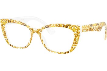 Brýle Dolce & Gabbana DX3357 3434 Cat Eye Bílé