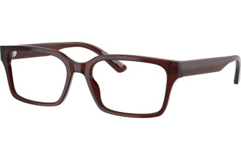 Brýle Emporio Armani EA3244 6174 Squared Hnědé