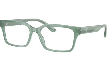 Brýle Emporio Armani EA3244 6176 Squared Zelené