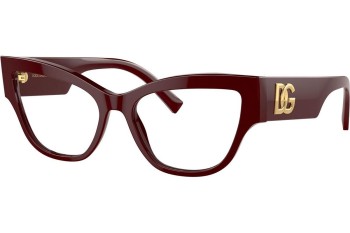 Brýle Dolce & Gabbana DG3378 3091 Cat Eye Červené