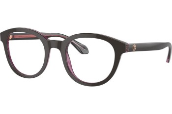 Brýle Giorgio Armani AR7256 6088 Squared Hnědé